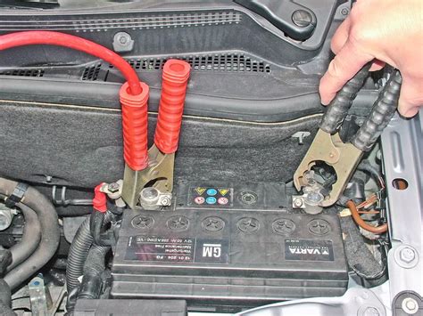 Where to clamp negative terminal when jump starting